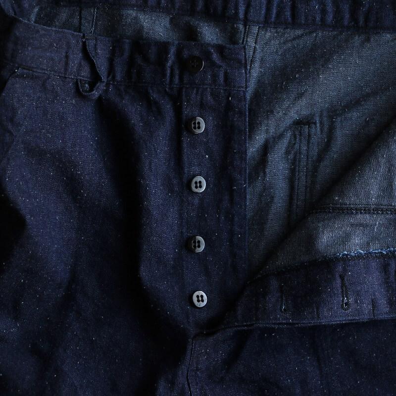 TCBジーンズ USN デッキパンツ デニム TCB jeans Seamens Trousers｜quriousweb｜05