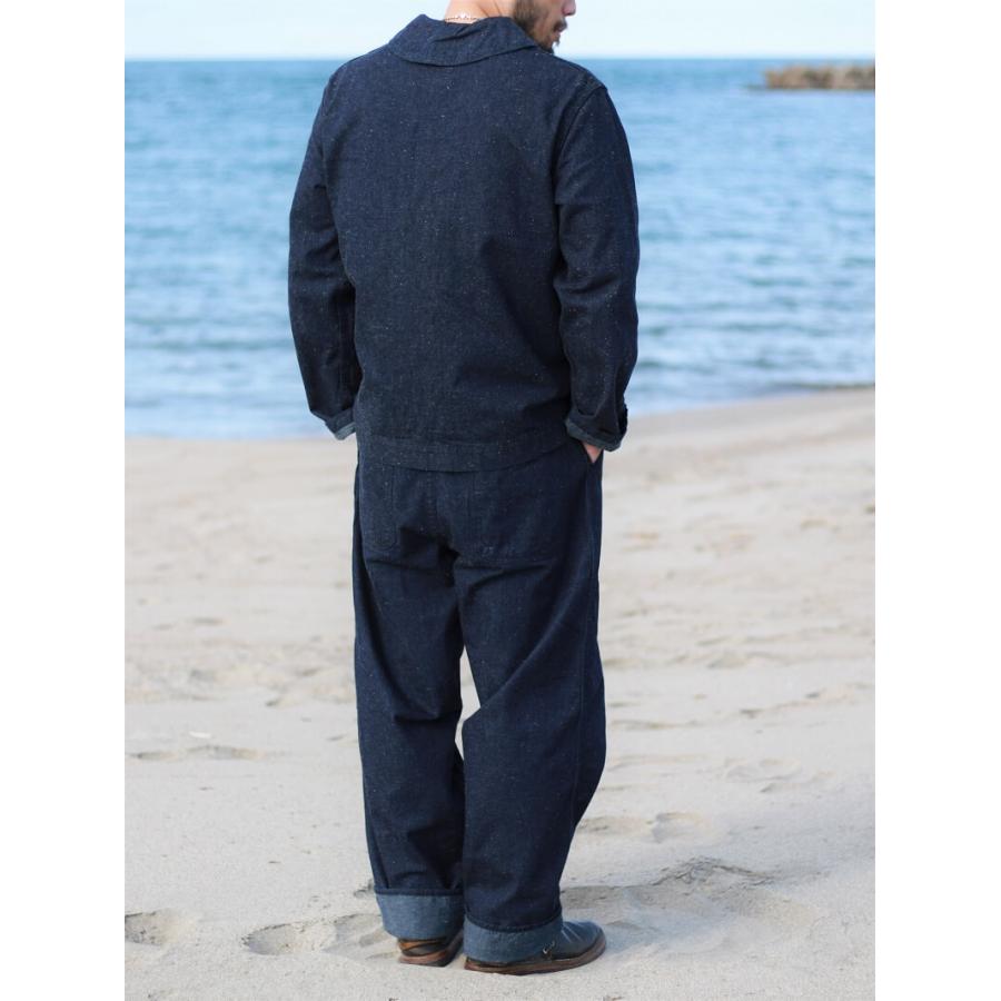 TCB USN トラウザー　デッキパンツ　W32 TCBジーンズ USN デッキパンツ デニム TCB jeans Seamens