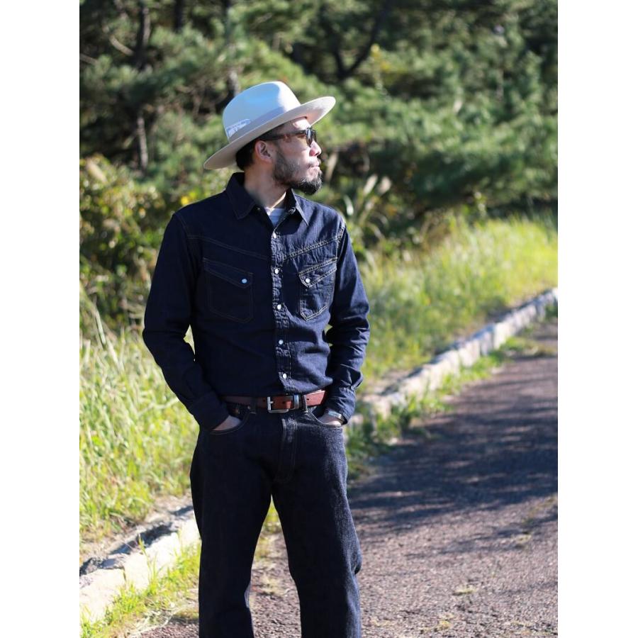 TCBジーンズ ウエスタンシャツ ランチマン デニム TCB jeans
