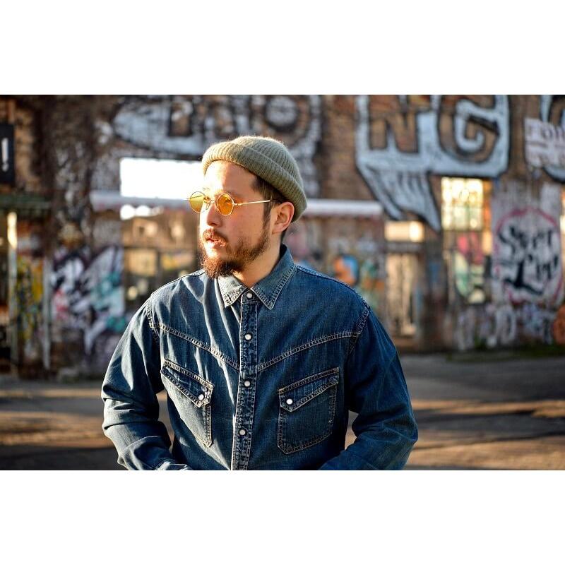 TCBジーンズ ウエスタンシャツ ランチマン デニム TCB jeans RANCHMAN