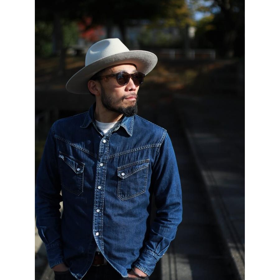 TCBジーンズ ウエスタンシャツ ランチマン デニム TCB jeans RANCHMAN