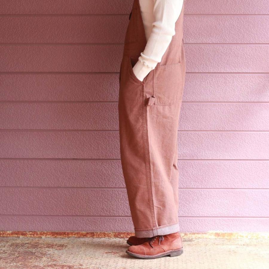 TCBジーンズ レッキングクルーパンツ ブラウンデニム TCB jeans