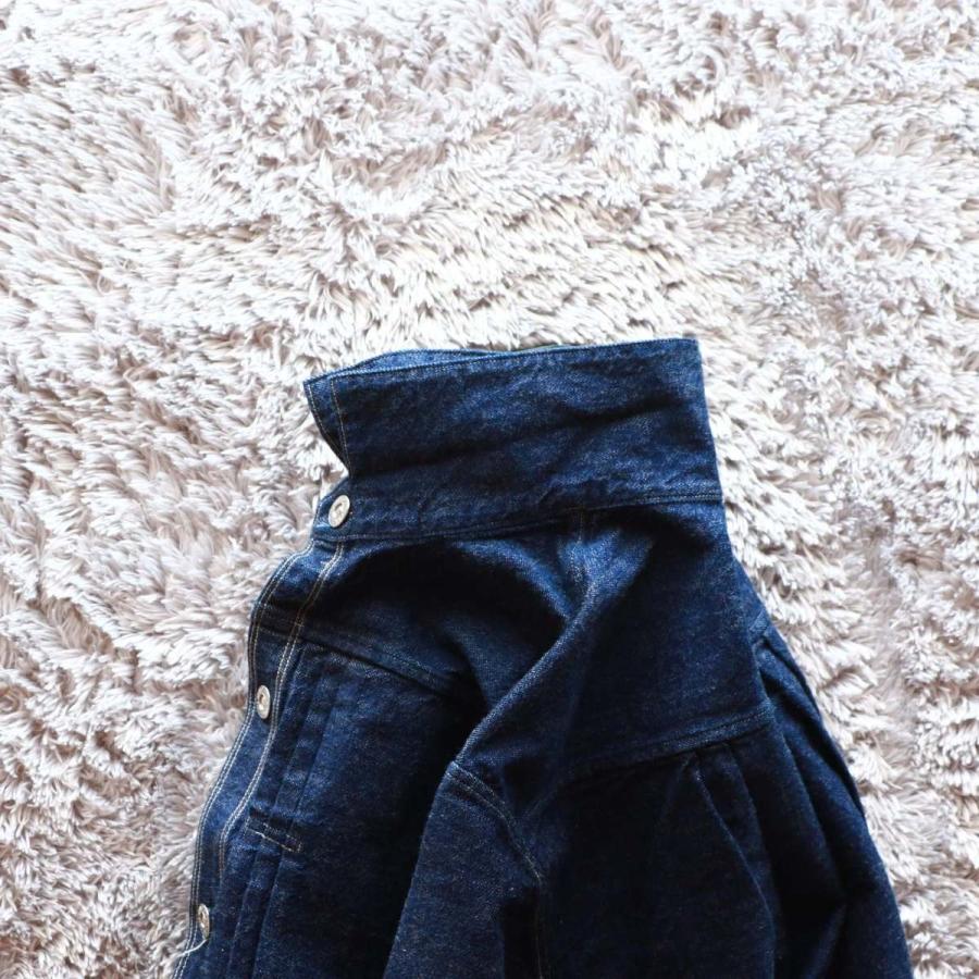 TCBジーンズ プリーツブラウス TCB jeans Pleated Blouse デニム