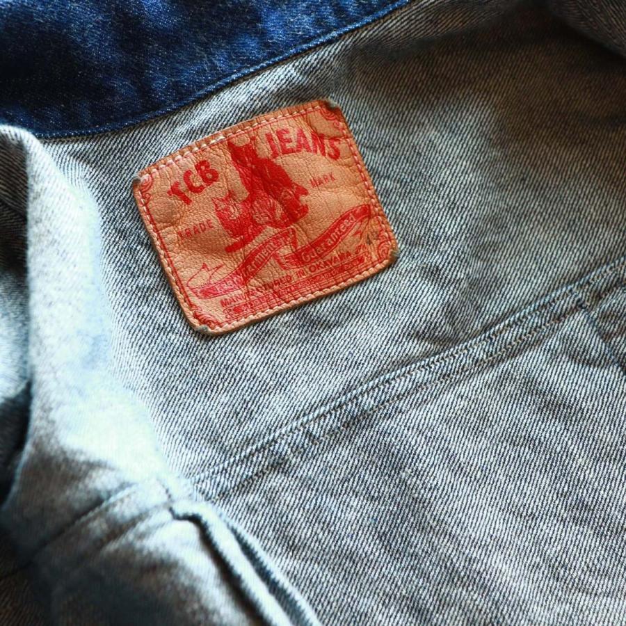 TCBジーンズ プリーツブラウス TCB jeans Pleated Blouse デニム