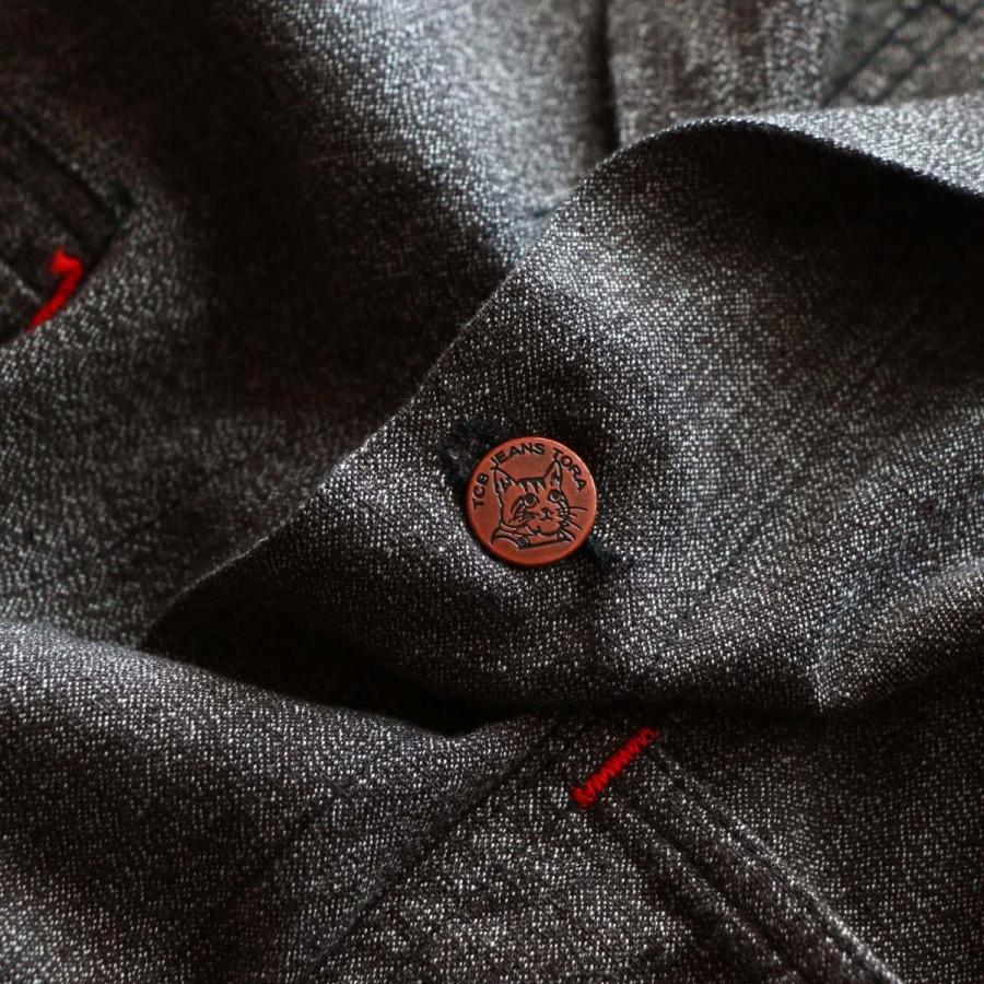TCBジーンズ タビーズコート ブラックシャンブレー TCB jeans