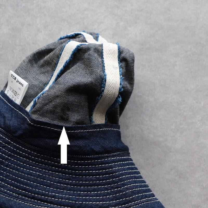 TCBジーンズ デニムハット TCB jeans 30's HAT DENIM 帽子 TCBジーンズ デニムハット TCB jeans 30's HAT DENIM 帽子