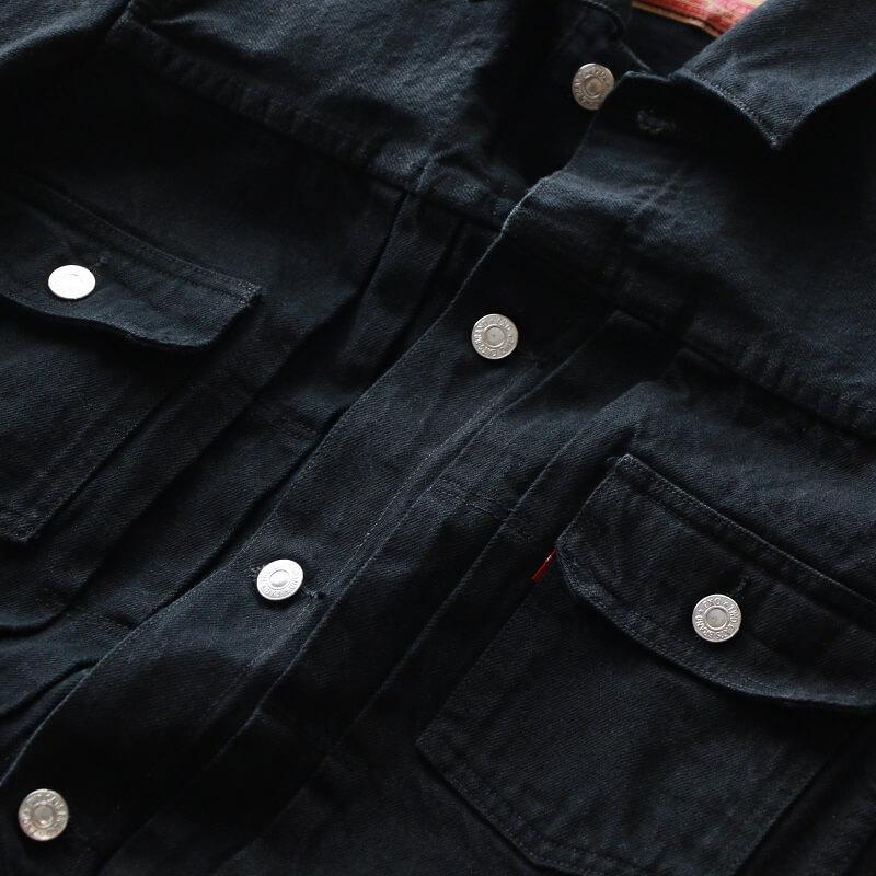 TCBジーンズ ブラックデニムジャケット 2nd 50's Jacket Black