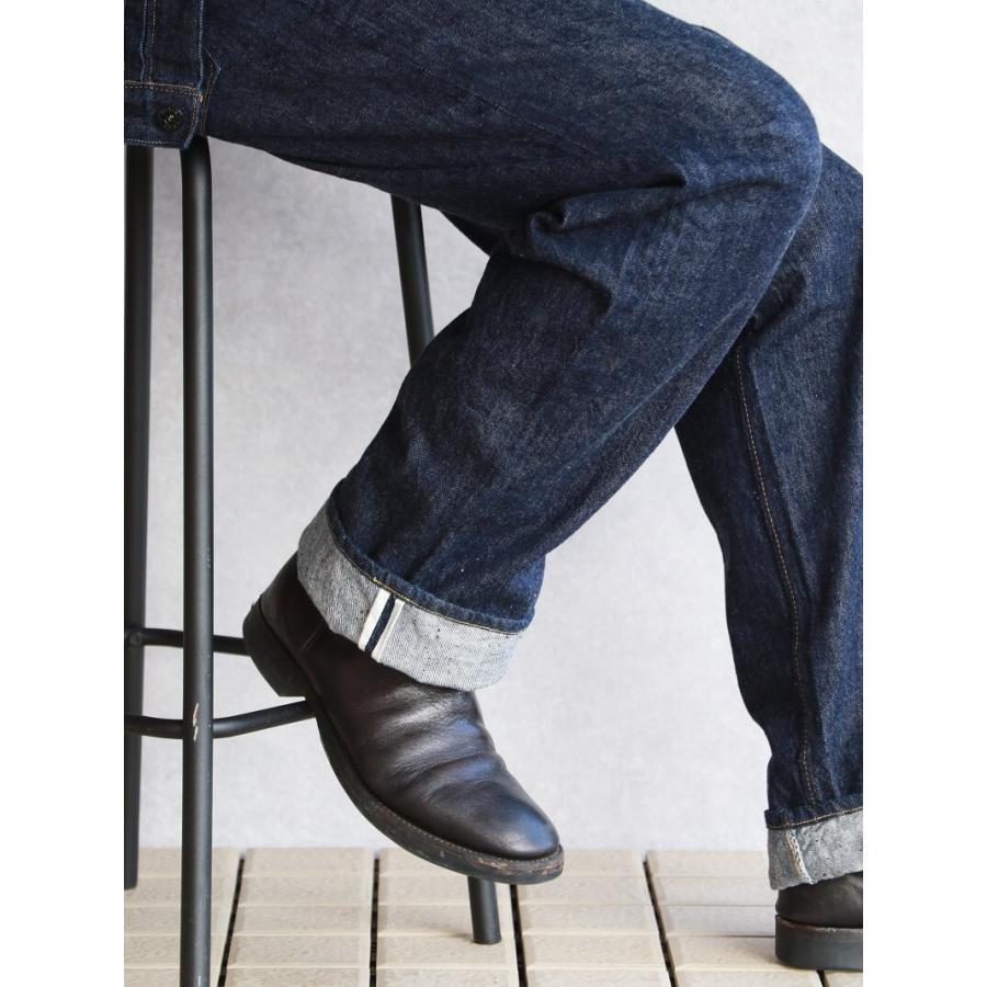 TCBジーンズ ウエストオーバーオール ナチュラルインディゴ TCB jeans