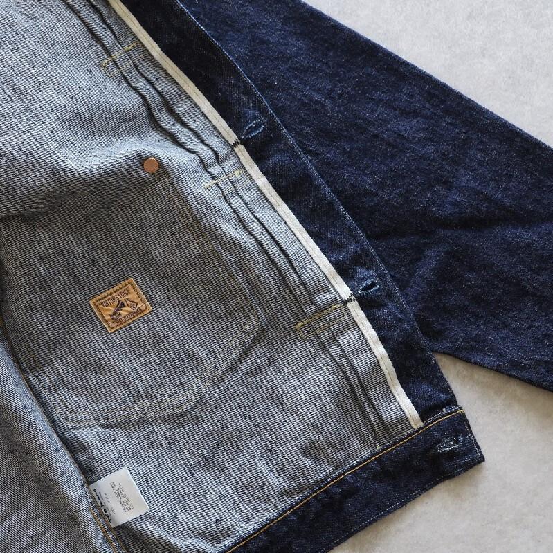 TCBジーンズ ブラウス ナチュラルインディゴ TCB jeans Two