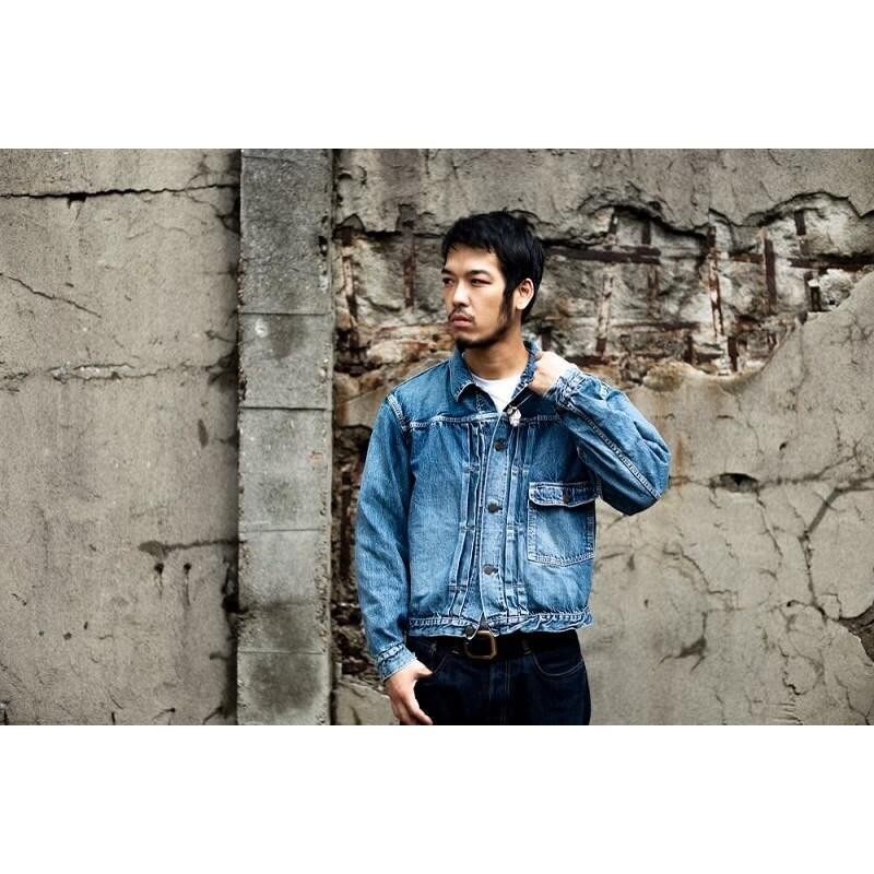 TCBジーンズ 別注 デニムジャケット 1st エイジングモデル TCB jeans 30's Jacket Aging Model