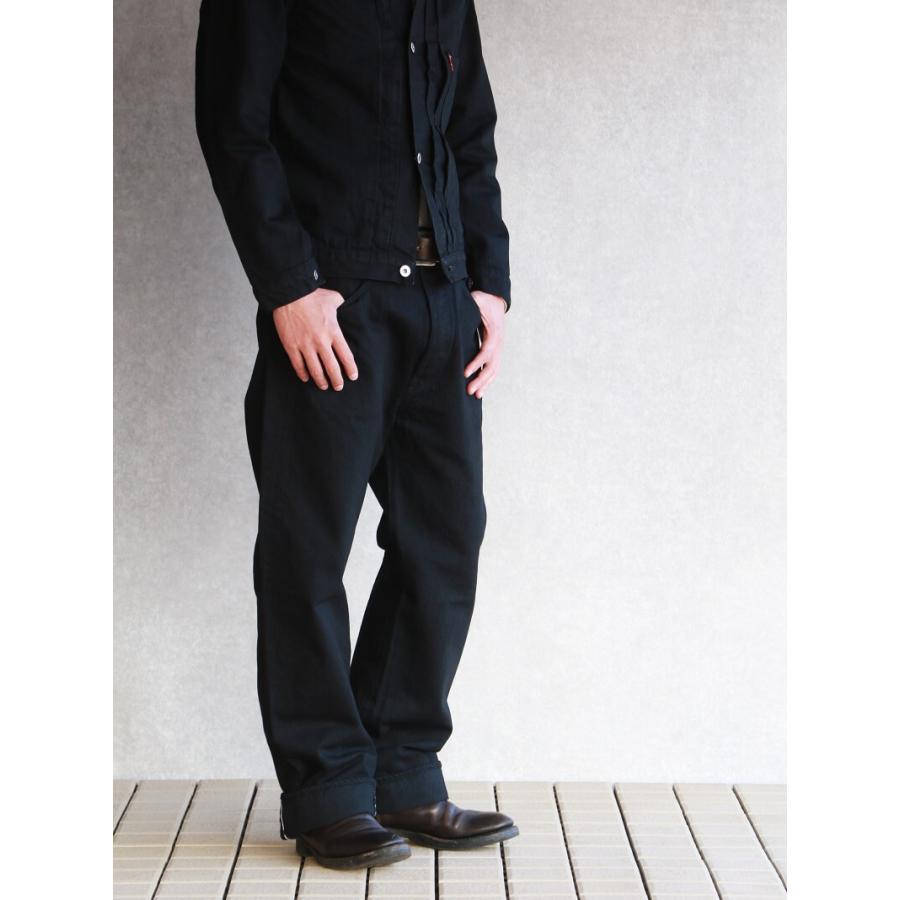 TCBジーンズ 大戦モデルデニムジーンズ ブラックデニム TCB jeans S40's Jeans Black & Black