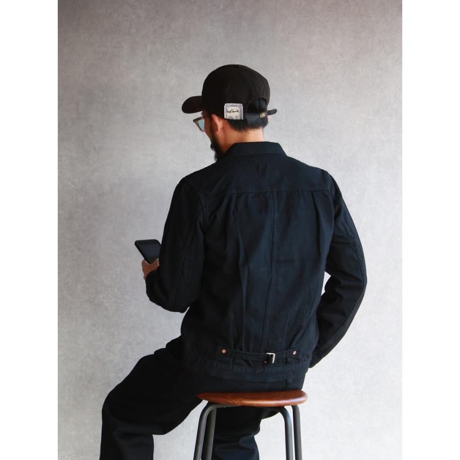 TCBジーンズ 大戦モデルデニムジャケット ブラックデニム TCB jeans