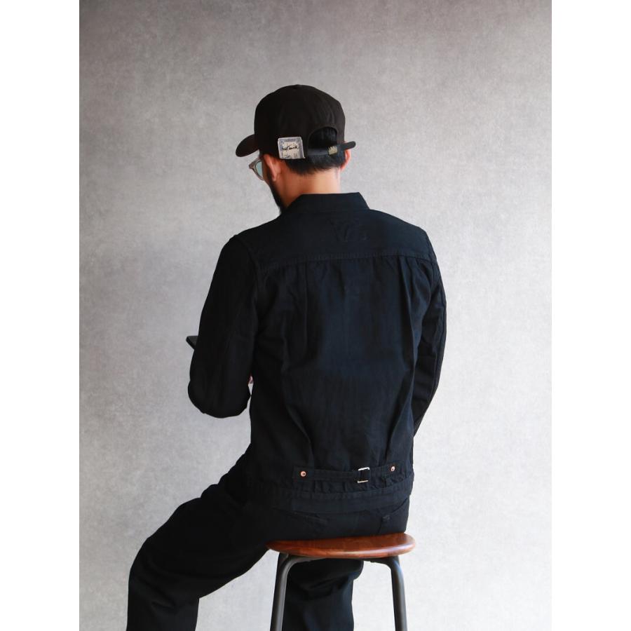 TCBジーンズ 大戦モデルデニムジャケット ブラックデニム TCB jeans