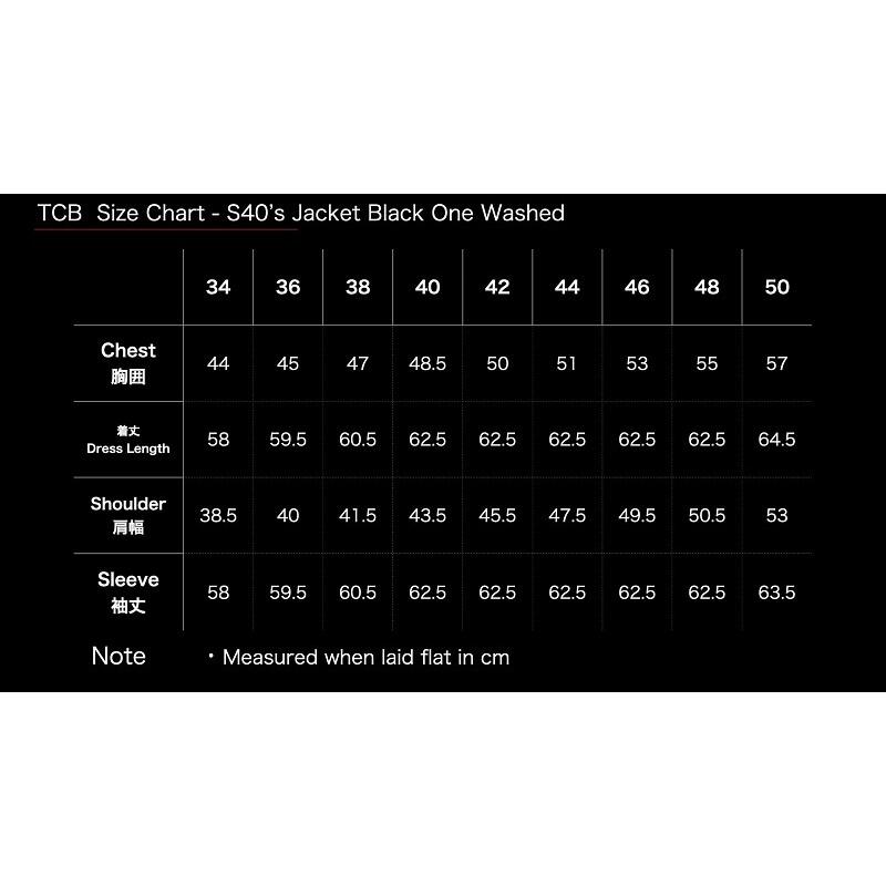 TCBジーンズ 大戦モデルデニムジャケット ブラックデニム TCB jeans 