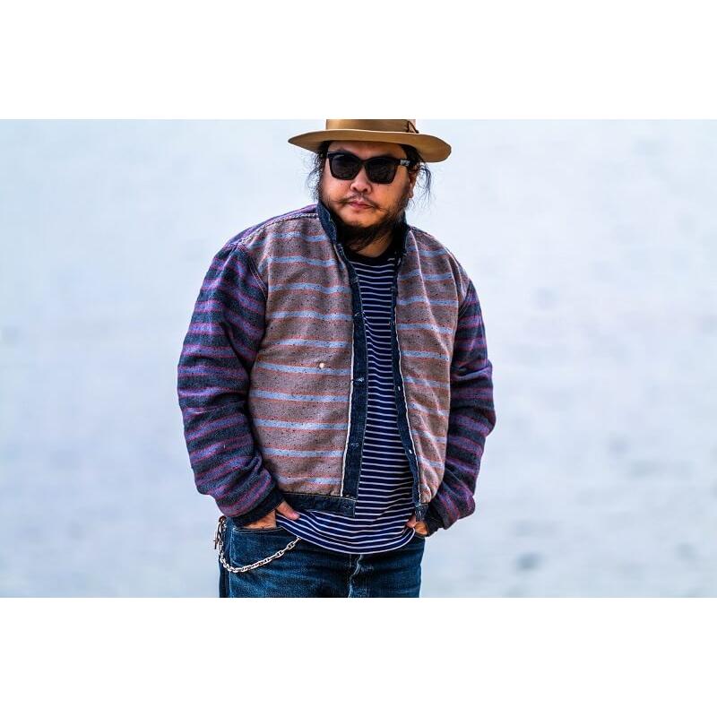 TCBジーンズ ウールブランケット付きデニムジャケット TCB jeans TCBジーンズ ウールブランケット付きデニムジャケット TCB jeans