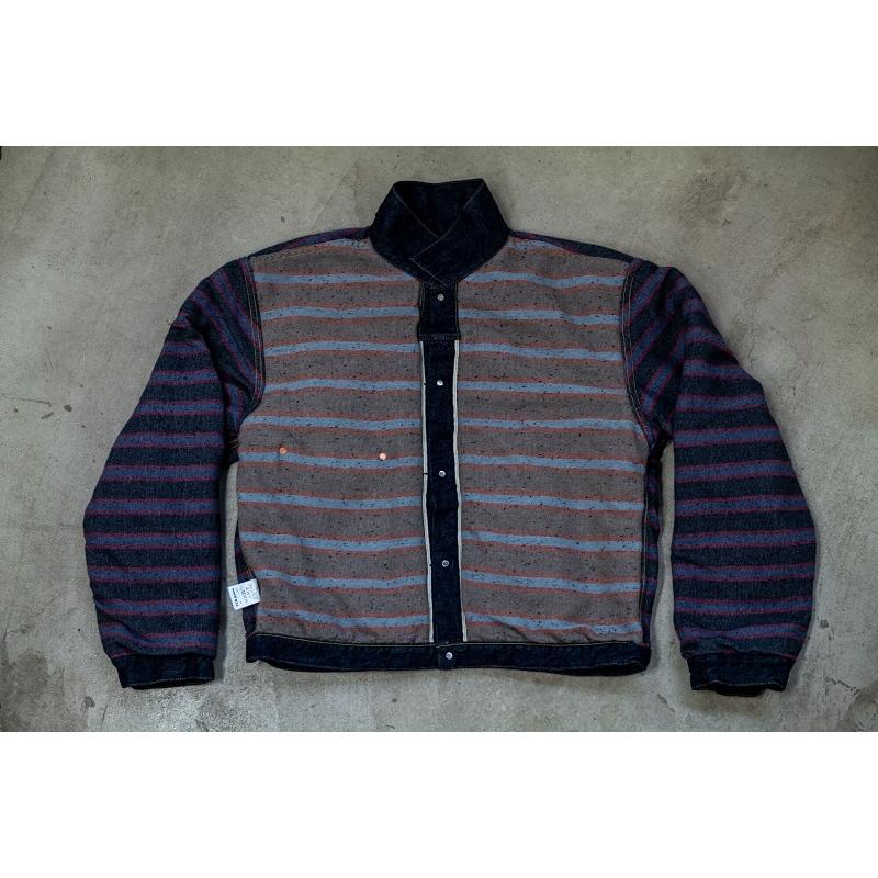 TCBジーンズ ウールブランケット付きデニムジャケット TCB jeans TCBジーンズ ウールブランケット付きデニムジャケット TCB jeans