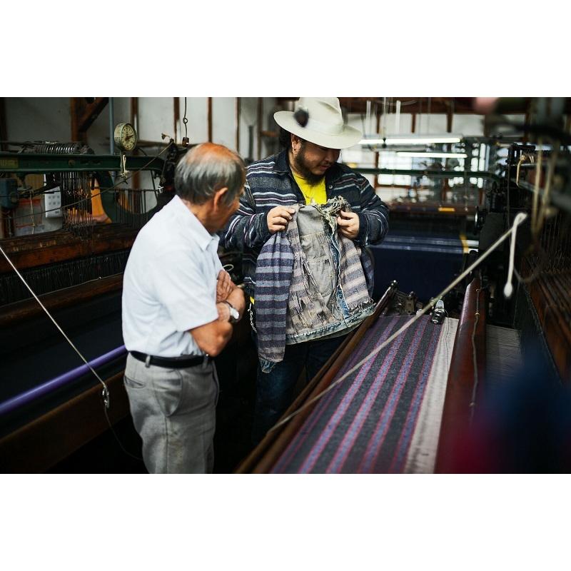 TCBジーンズ ウールブランケット付きデニムジャケット TCB jeans TCBジーンズ ウールブランケット付きデニムジャケット TCB jeans