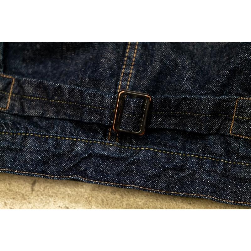 TCBジーンズ ウールブランケット付きデニムジャケット TCB jeans