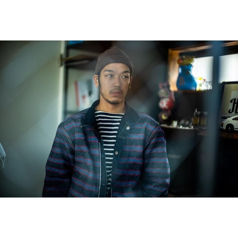TCBジーンズ ウールブランケット付きデニムジャケット TCB jeans TCBジーンズ ウールブランケット付きデニムジャケット TCB jeans