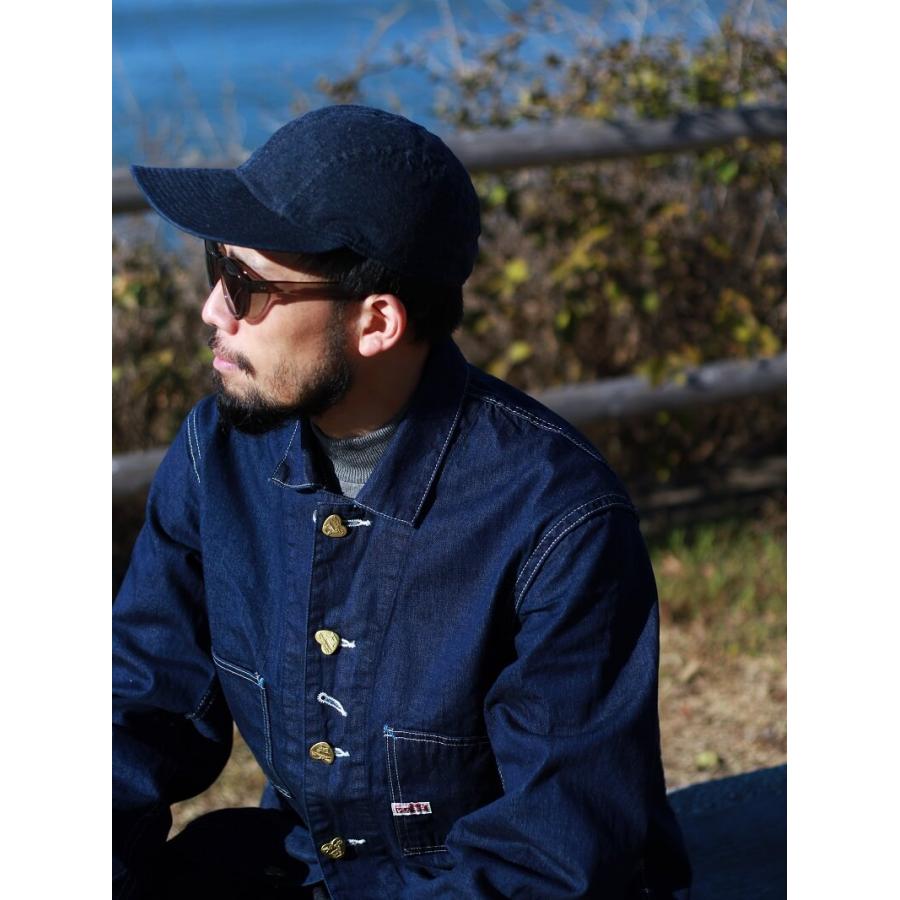 TCBジーンズ キャットハート チョアコート TCB jeans Cathartt Chore Coat 10OZ カバーオール デニム ワークウェア｜quriousweb｜06