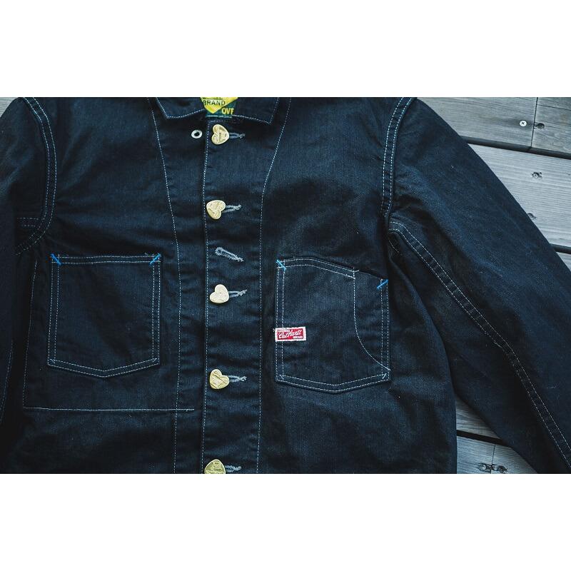 TCBジーンズ キャットハート チョアコート ブラック TCB jeans TCBジーンズ キャットハート チョアコート ブラック TCB jeans