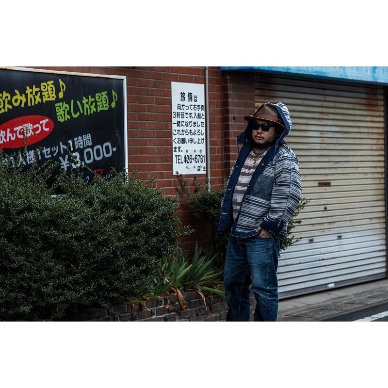 TCBジーンズ ストレイ キャットハートチョアコート デニム TCB jeans