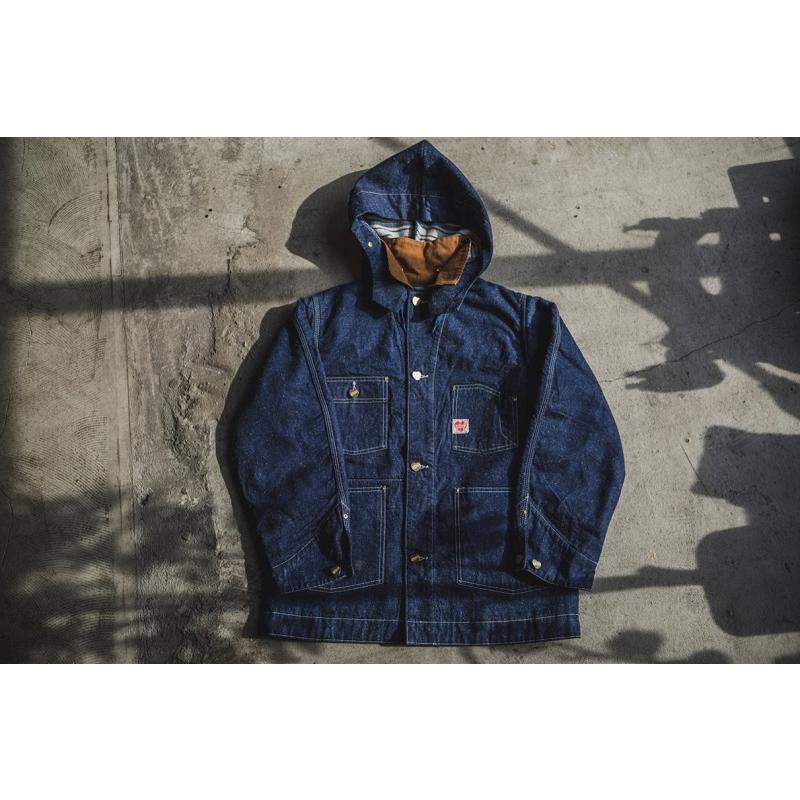 TCBジーンズ ストレイ キャットハートチョアコート デニム TCB TCBジーンズ ストレイ キャットハートチョアコート デニム TCB