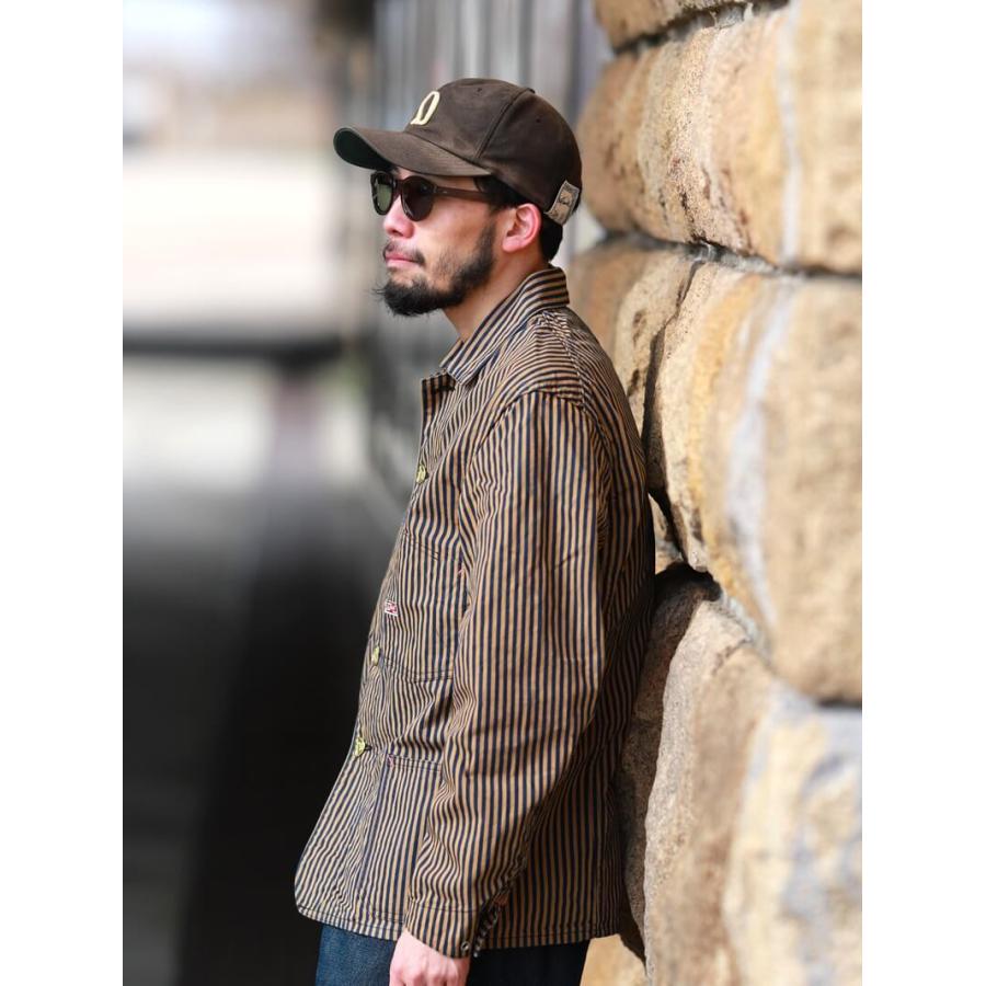 ジャケット・アウター TCB jeans CATHARTT TABBY CAT STRIPE 36 TCB jeans TCBジーンズ Cathartt Chore Coat Tabby Cat Stripe