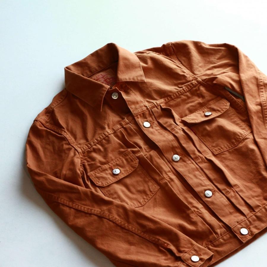 TCB jeans Logwood brown デニムジャケット TCB jeans TCBジーンズ Two Cat's Waist Overall Logwood Brown