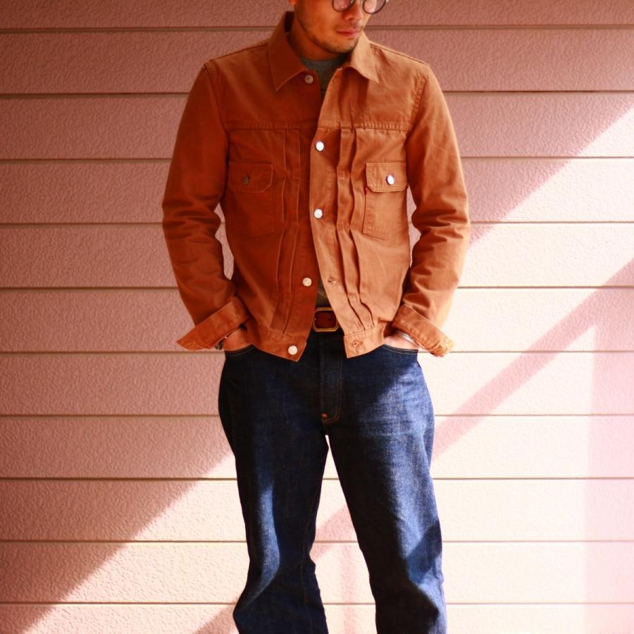 TCBジーンズ ブラウンダックジャケット 2nd TCB jeans 50`s zimbabwe