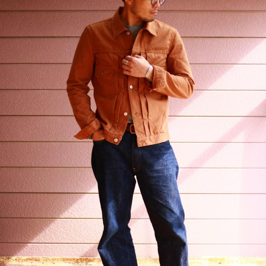 TCB jeans Logwood brown デニムジャケット TCB jeans TCBジーンズ Two Cat's Blouse Logwood Brown