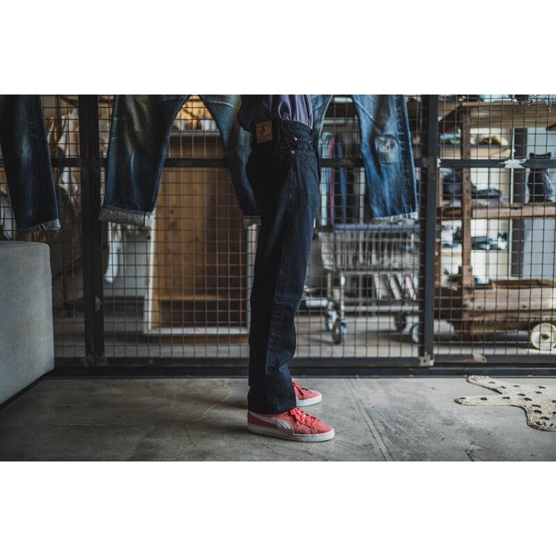 TCBジーンズ 505 ブラックジーンズ TCB jeans BKBK デニム アメカジ