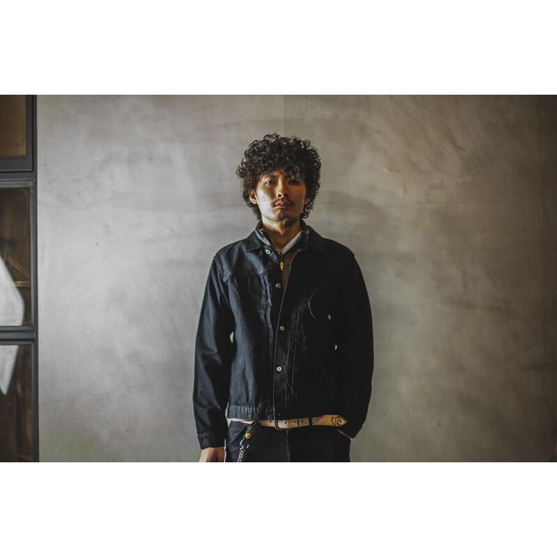 TCBジーンズ デニムジャケット ブラック TCB jeans 20's Jacket BKBK