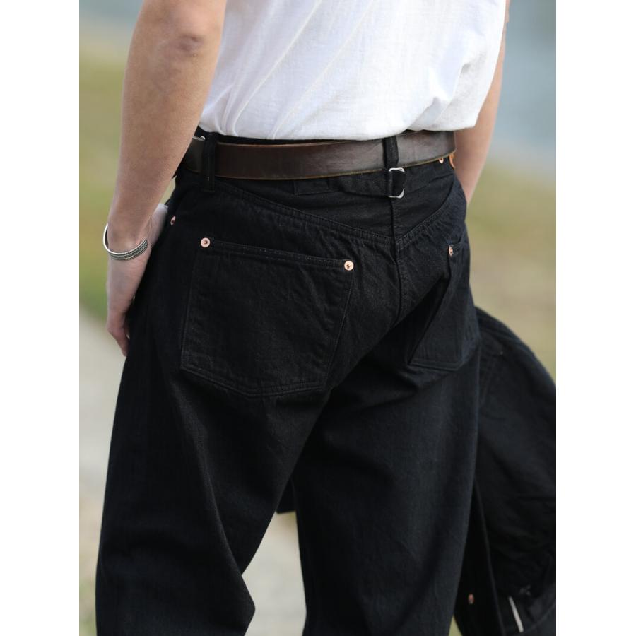 TCBジーンズ 20's ジーンズ ブラックデニム TCB jeans Jeans BKBK 12.5