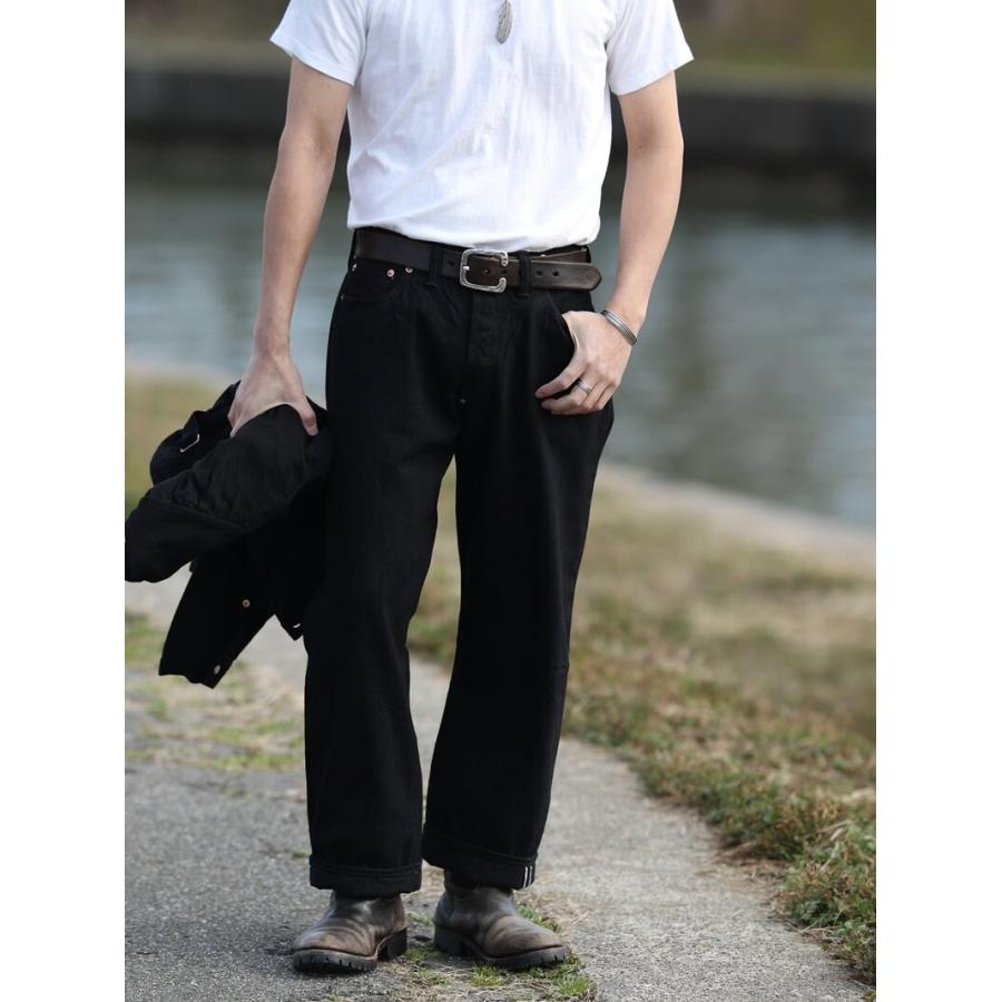 TCBジーンズ 20's ジーンズ ブラックデニム TCB jeans Jeans BKBK 12.5