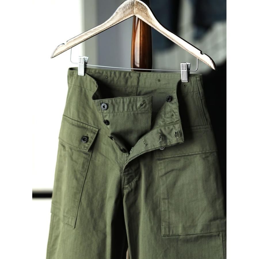 【TCBジーンズ】モンキーパンツ　サイズ32 TCBジーンズ モンキーパンツ ヘリンボーンツイル TCB jeans