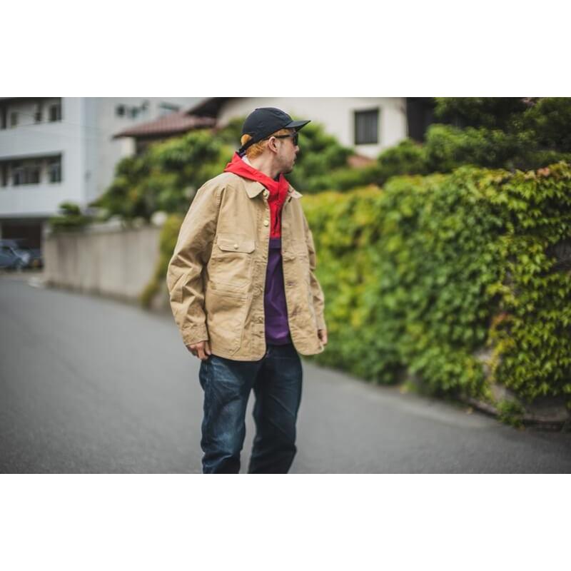 TCBジーンズ Cat Head Jacket カーキ TCB jeans TCBジーンズ Cat Head Jacket Khaki Drill キャットヘッド