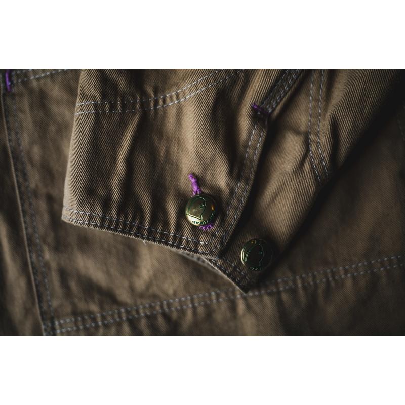 TCBジーンズ キャットヘッドジャケット カーキドリル カバーオール TCB