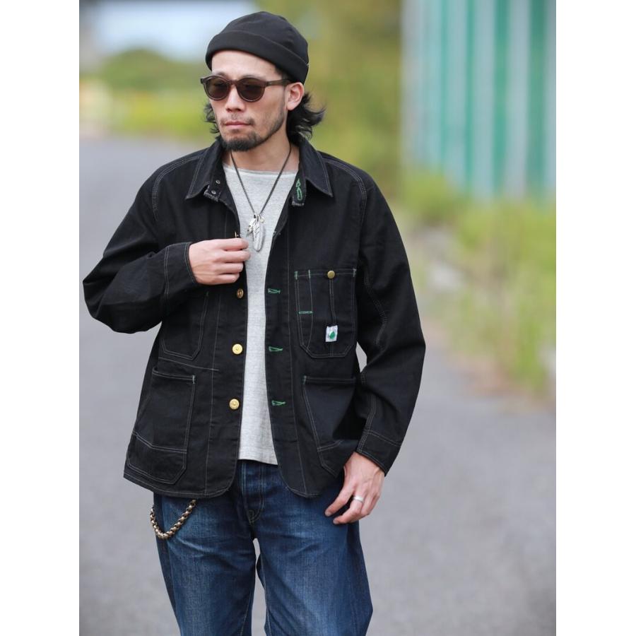 TCBジーンズカバーオール　キャットヘッド　サイズ40 新品』TCBジーンズ カバーオール Cat Head JacKet サイズ40 新品