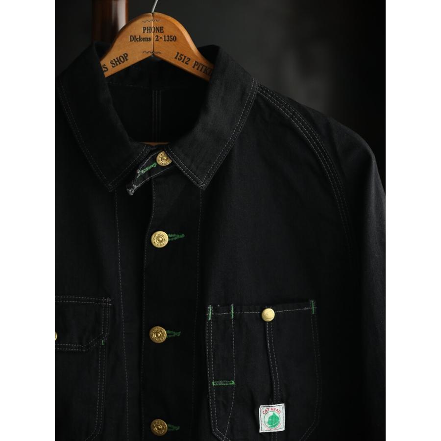 TCB　Cat Head　カバーオール　38 TCBジーンズ キャットヘッド カバーオール TCB jeans Cat Head
