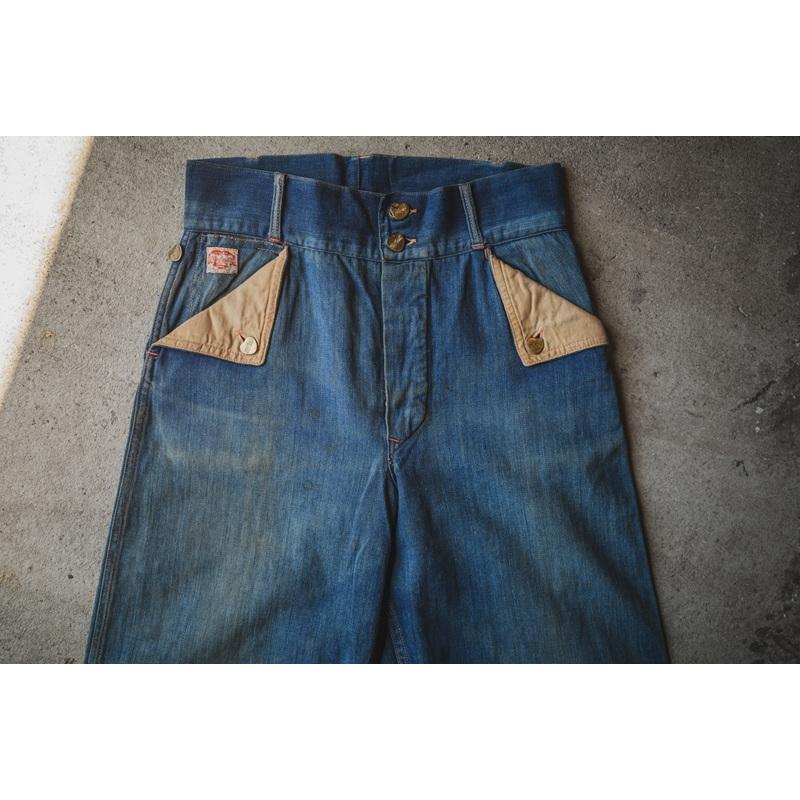 TCBジーンズ キャットハート ペインターパンツ デニム TCB jeans