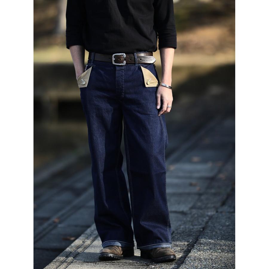 TCBジーンズ キャットハート ペインターパンツ デニム TCB jeans