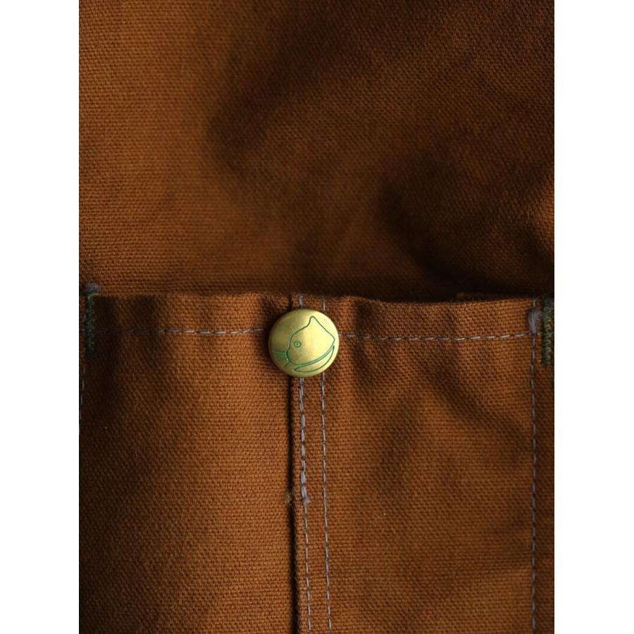 TCBジーンズ キャットヘッドジャケット ブラウンダック カバーオール