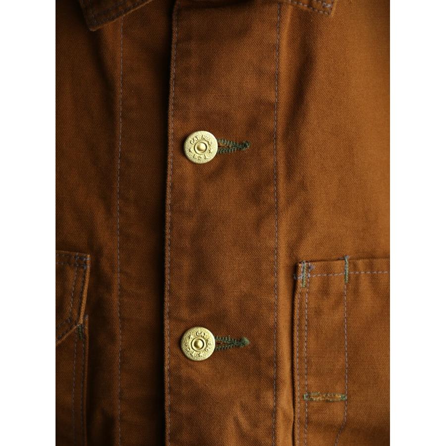 TCBジーンズ キャットヘッドジャケット ブラウンダック カバーオール