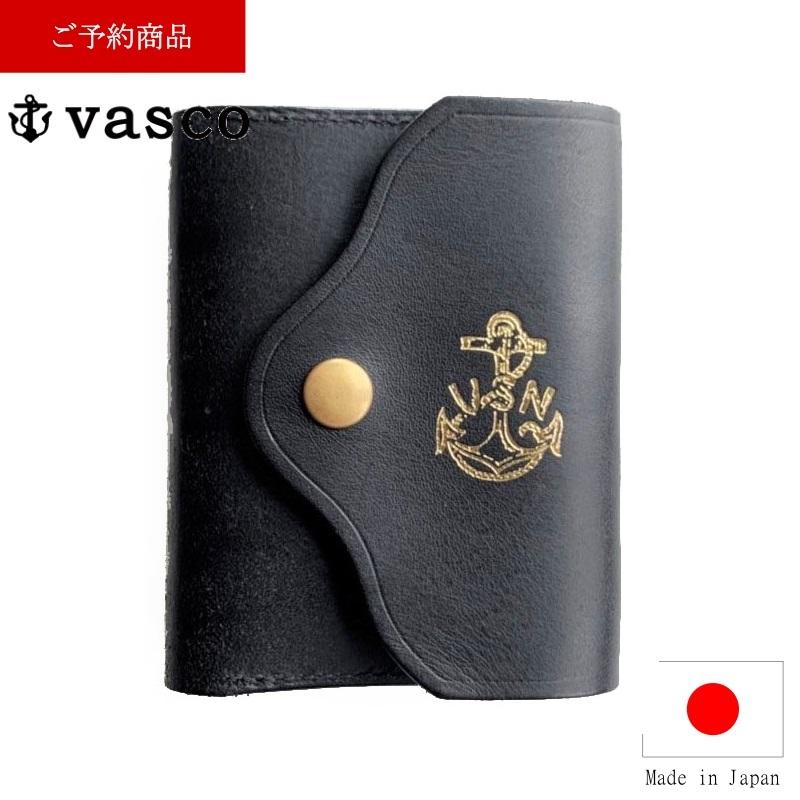 小物 VASCO LEATHER NAVAL POCKET WALLET LEATHER NAVAL POCKET WALLET - ANCHOR MILLS STORE