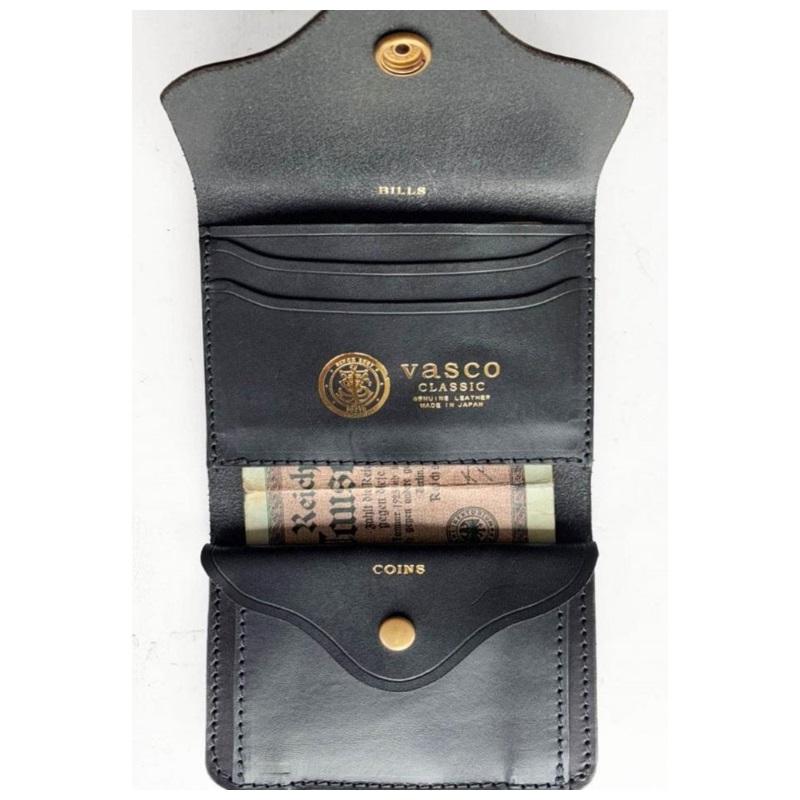 小物 VASCO LEATHER NAVAL POCKET WALLET LEATHER NAVAL POCKET WALLET - ANCHOR MILLS STORE