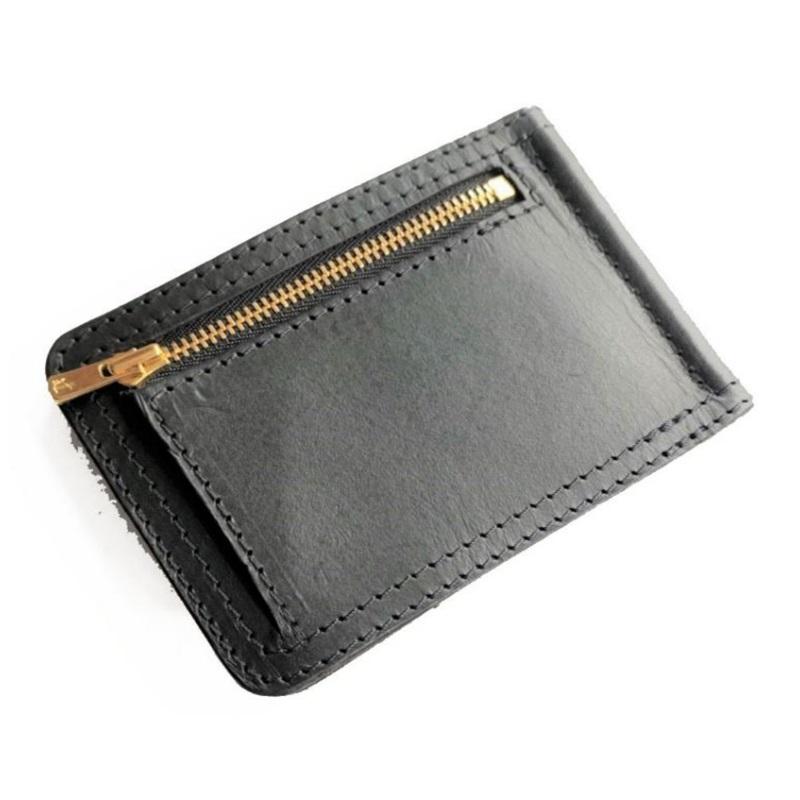 未使用級✨VASCO ヴァスコ　マネークリップ　コインケース　ブラック　レザー vasco 【1〜5月入荷予定】vasco ヴァスコ LEATHER VOYAGE MONEY