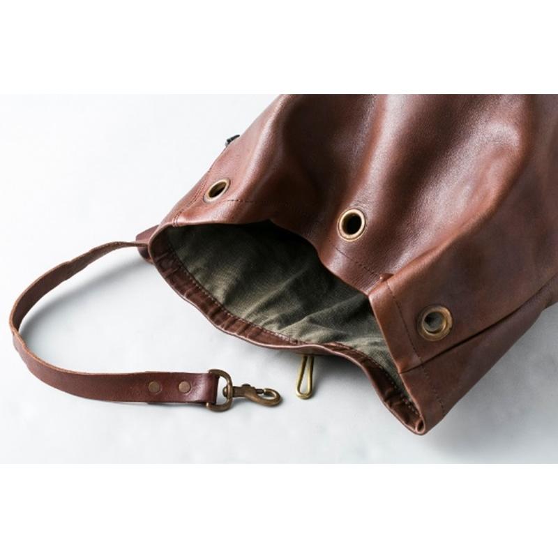 vasco（ヴァスコ） 【1〜5月入荷予定】vasco LEATHER DUFFLE BAG