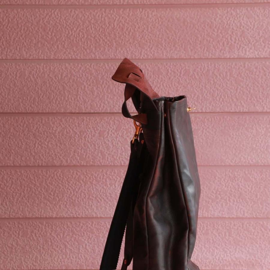 vasco レザーボヤージュ 2WAY リュックサック ブラック ヴァスコ LEATHER VOYOGE 2WAY RUCKSACK | vasco | 10