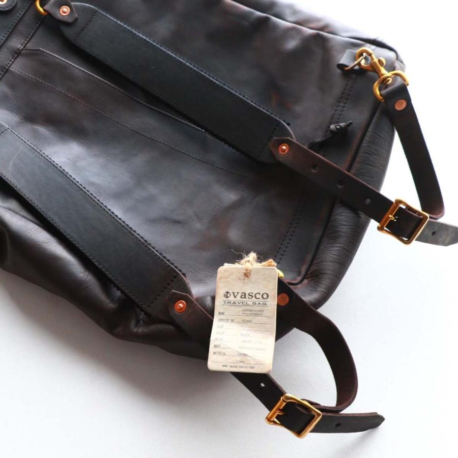vasco レザーボヤージュ 2WAY リュックサック ブラック ヴァスコ LEATHER VOYOGE 2WAY RUCKSACK | vasco | 17